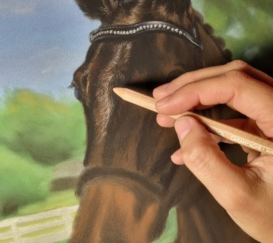 Detalle pintura Esther Fuertes